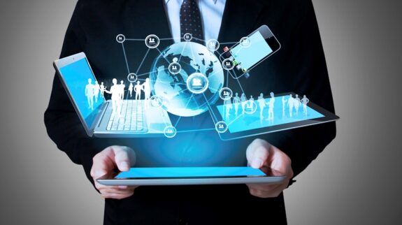 Technology in the hands Technology in the hands